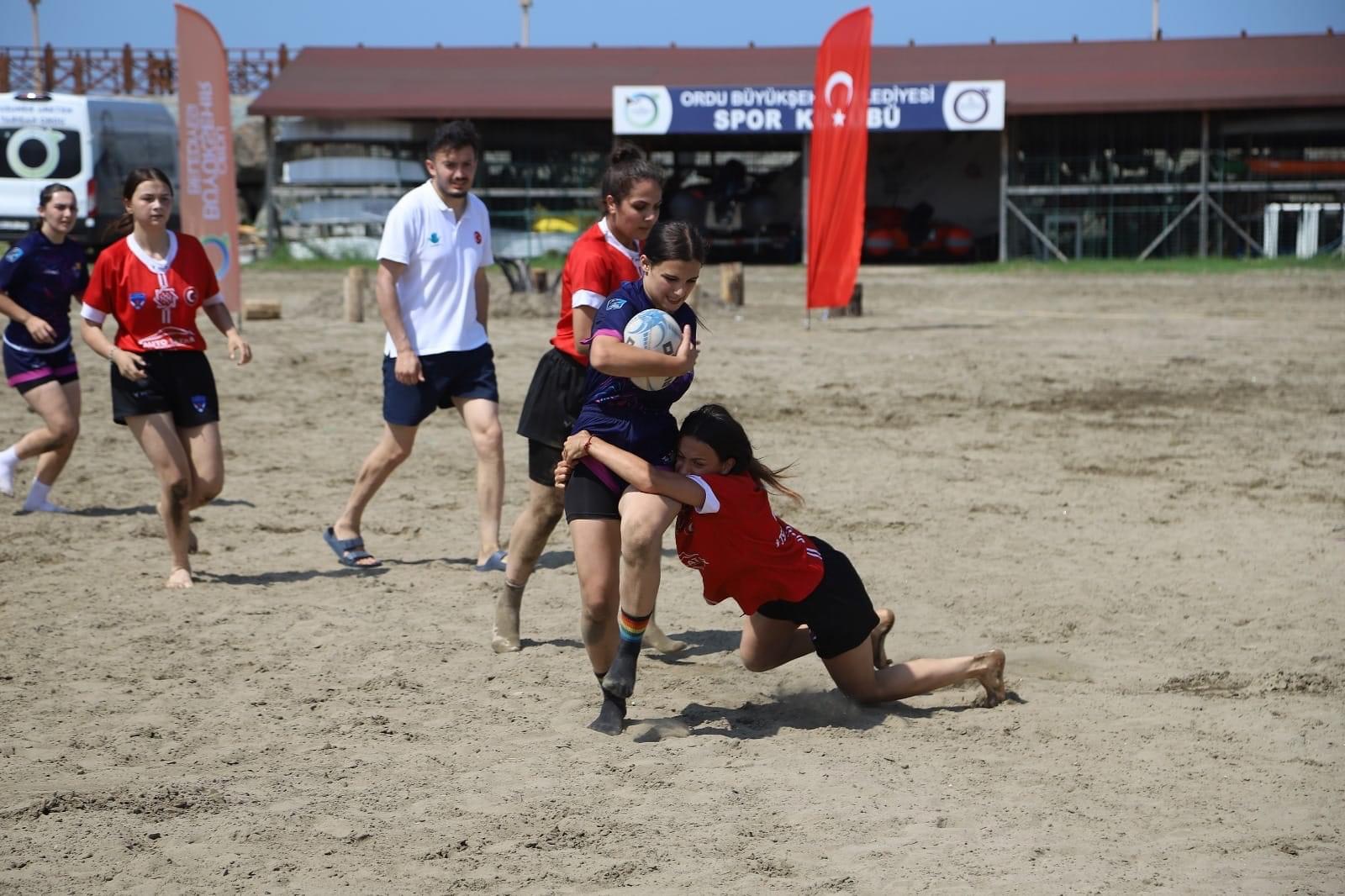  Ordu Plaj Ragbi Turnuvası Nefes Kesti
