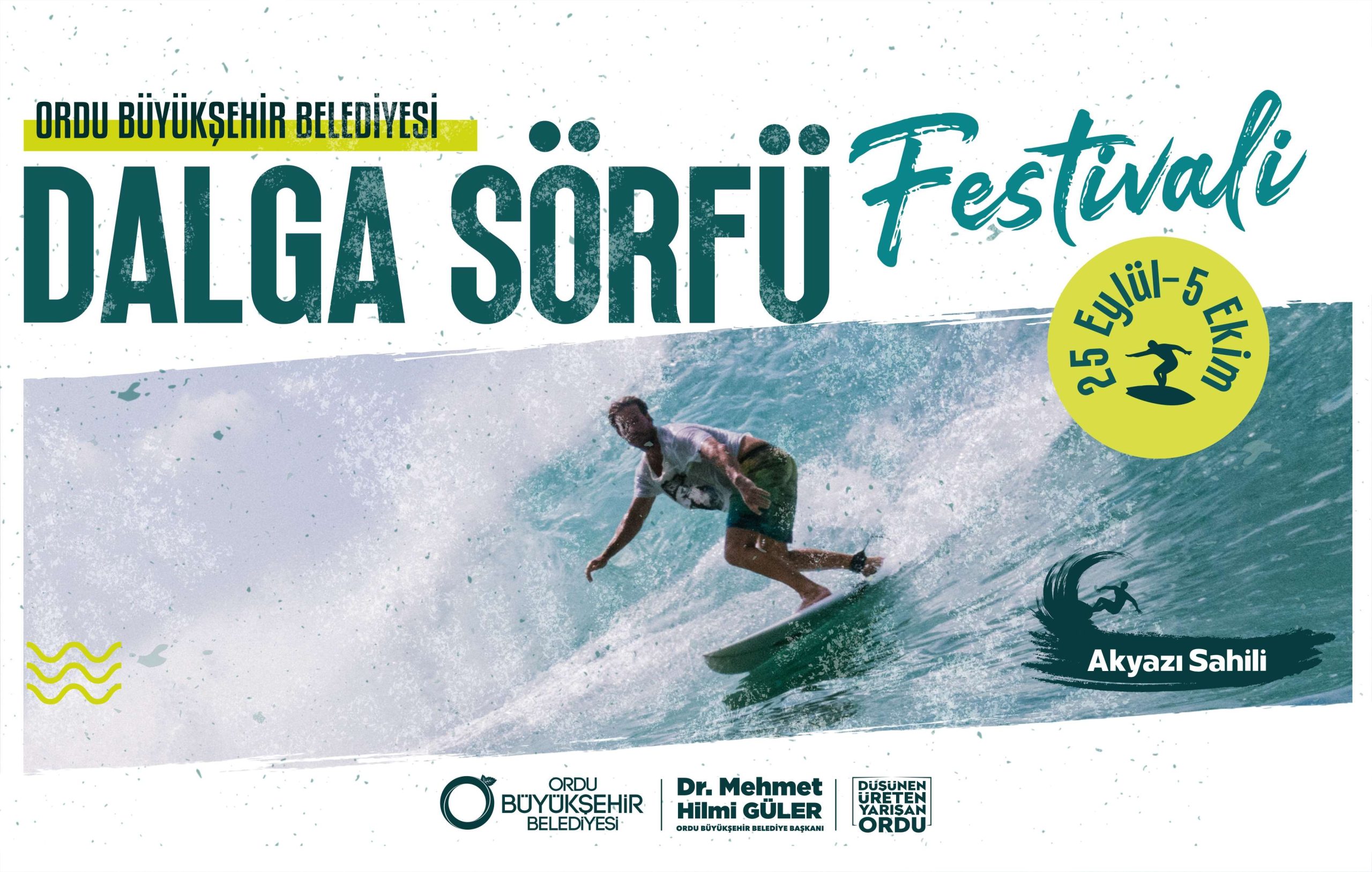  Ordu ‘Dalga Sörfü Festivali’ İçin Son Katılım Pazar Günü