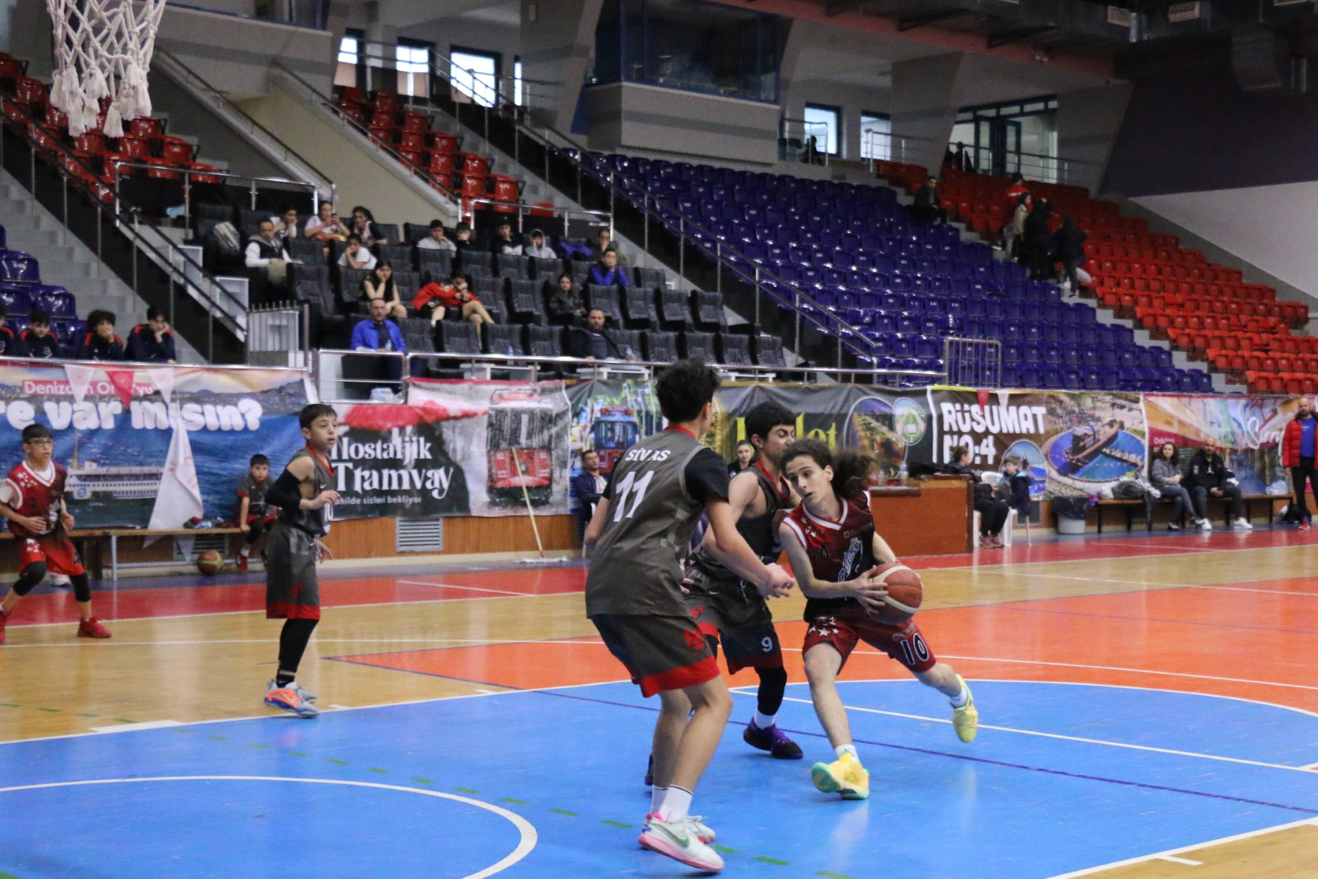  Ordu’da Okul Sporları Yıldızlar 3×3 Basketbol Maçları Sona Erdi