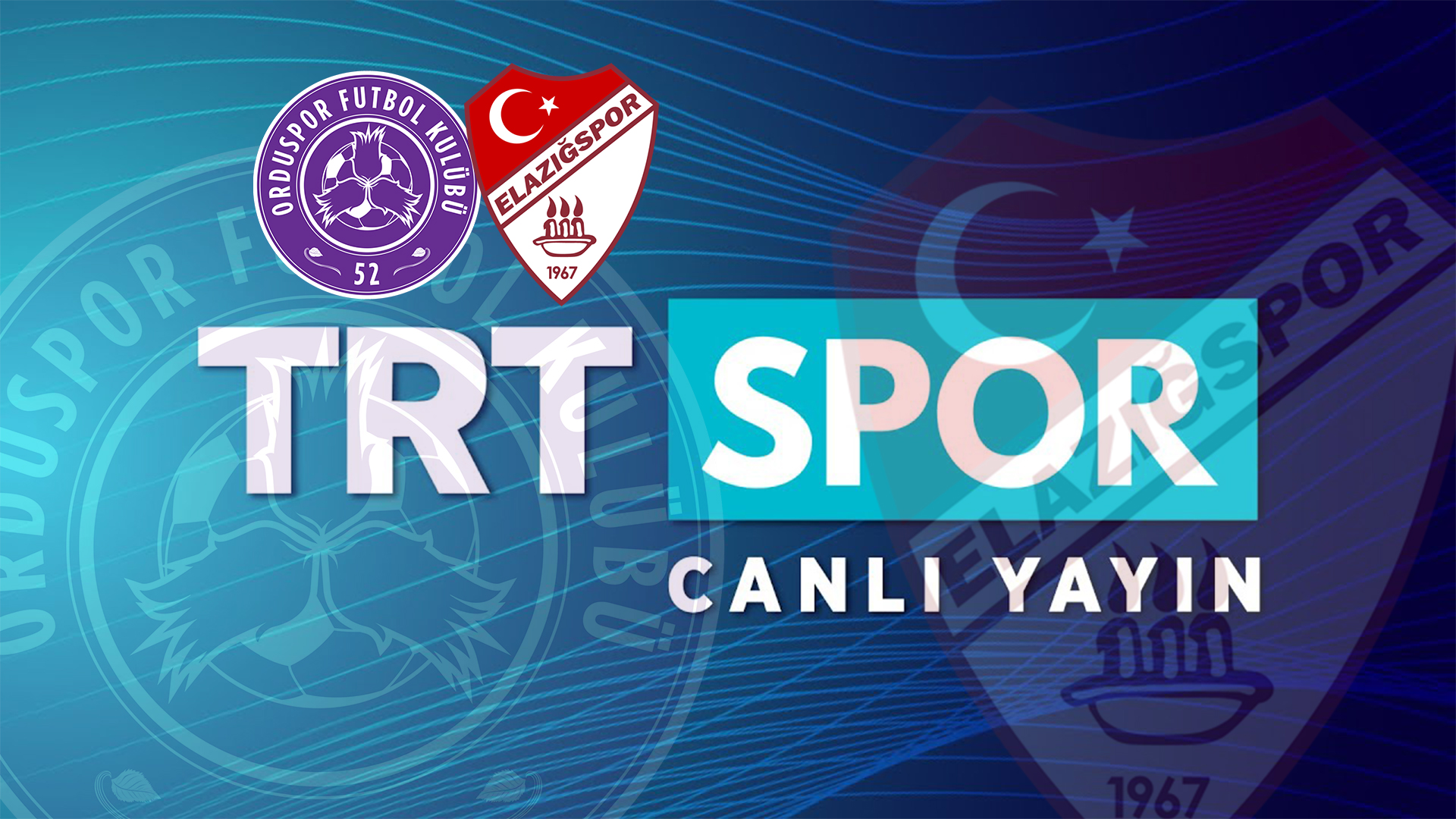  Çimentaş Elazığspor – 52 Orduspor Futbol Kulübü Maçı TRT Spor’dan Yayınlanacak Mı?