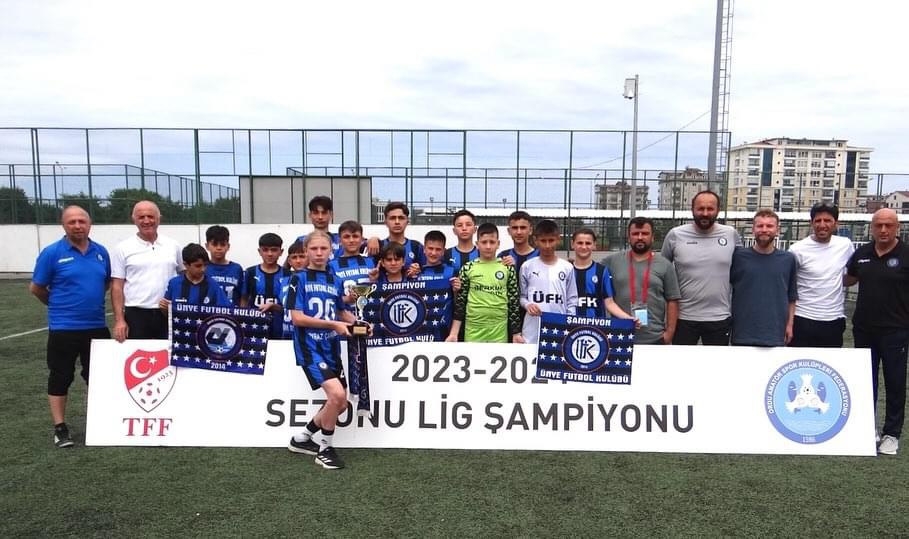 Ordu U13 Ligi Şampiyonu Ünye Futbol Kulübü Oldu 0-3