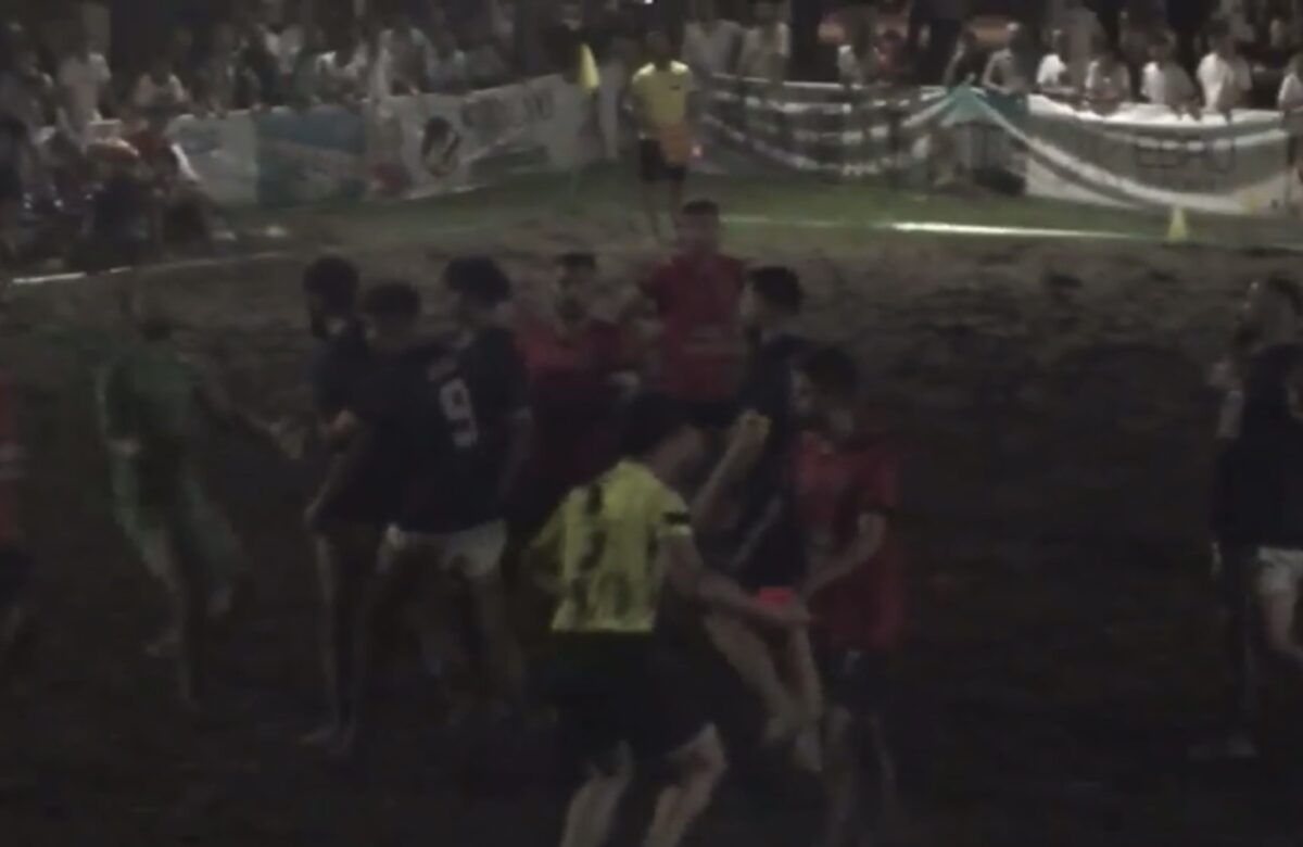 Ordu’da Manyetik Plaj Futbol Turnuvası Finali’nde Hakeme Şiddet