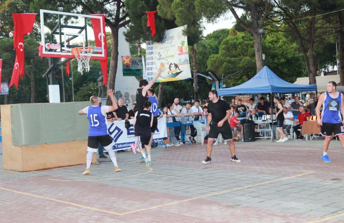 Ünye 3×3 Sokak Basketbolu Turnuvası Sona Erdi